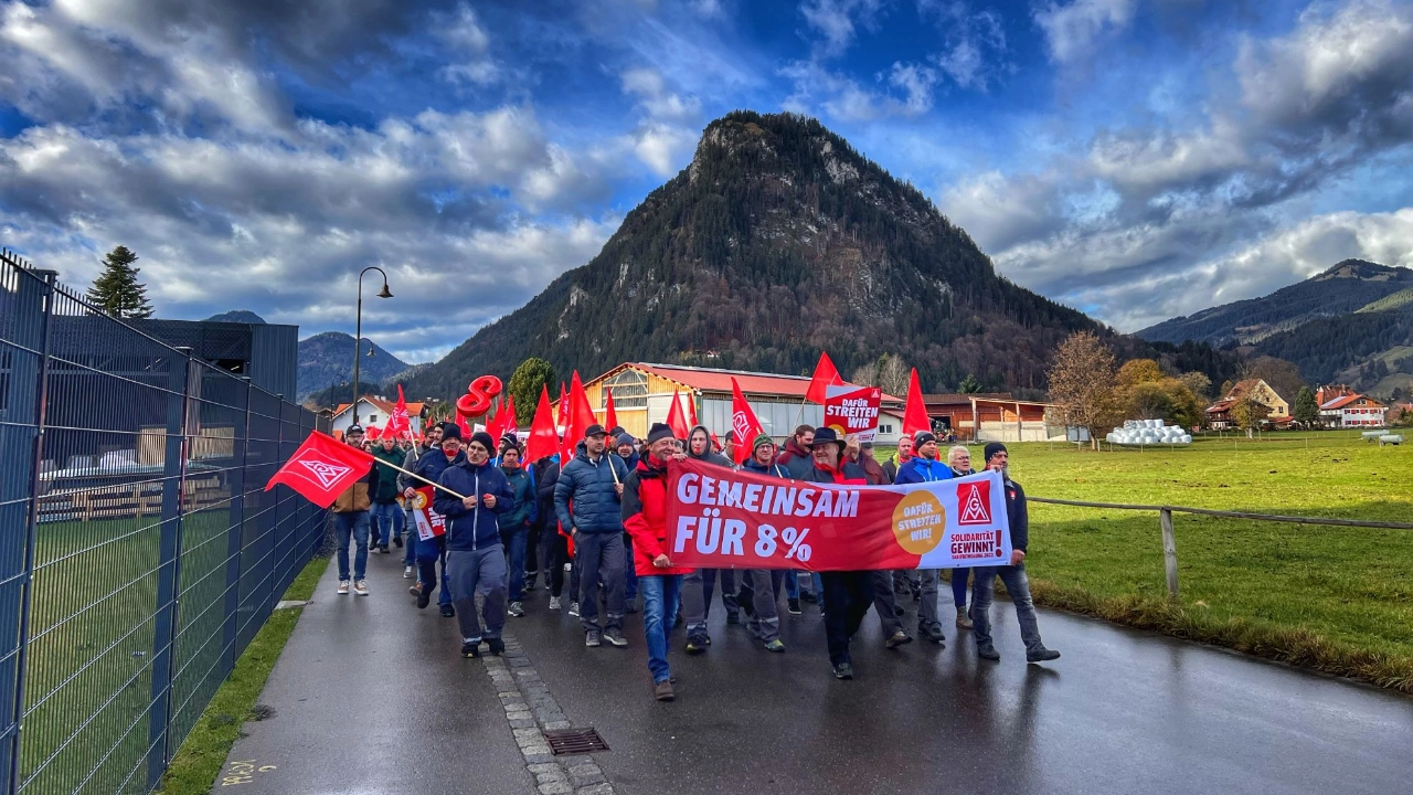 Warnstreik Deckel Maho 2022