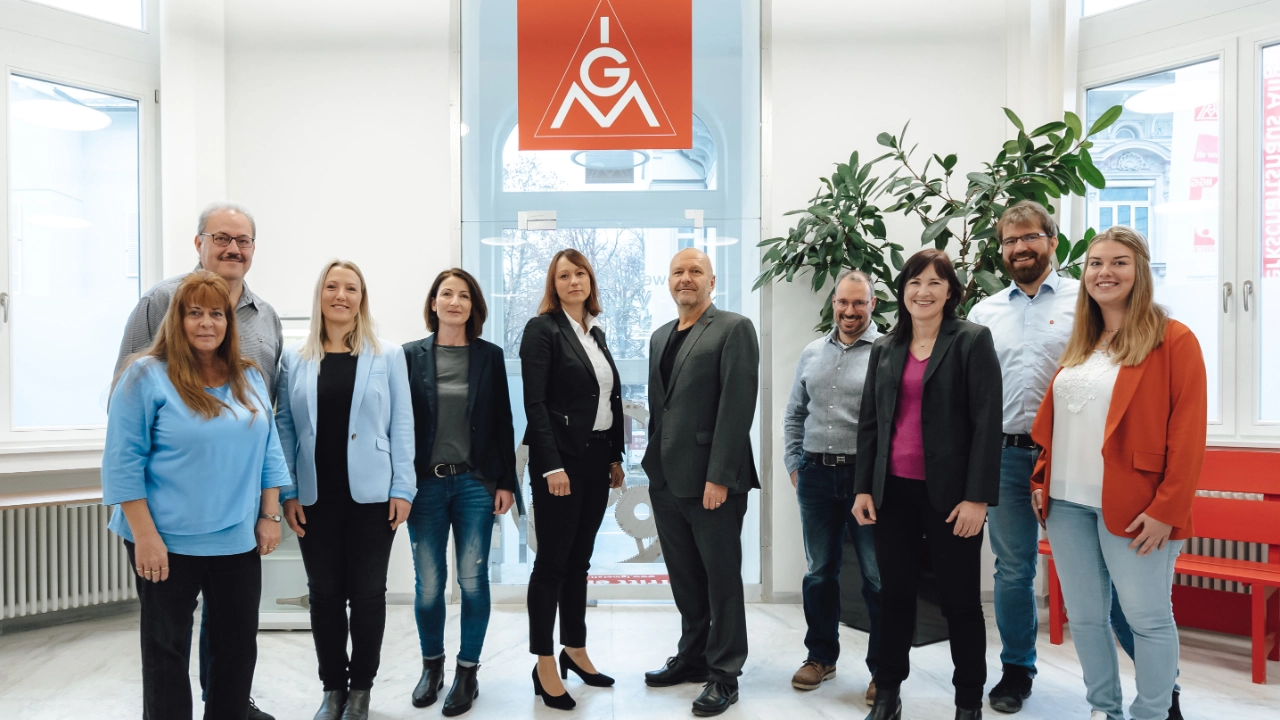 Die Beschäftigten in der Geschäftsstelle Allgäu