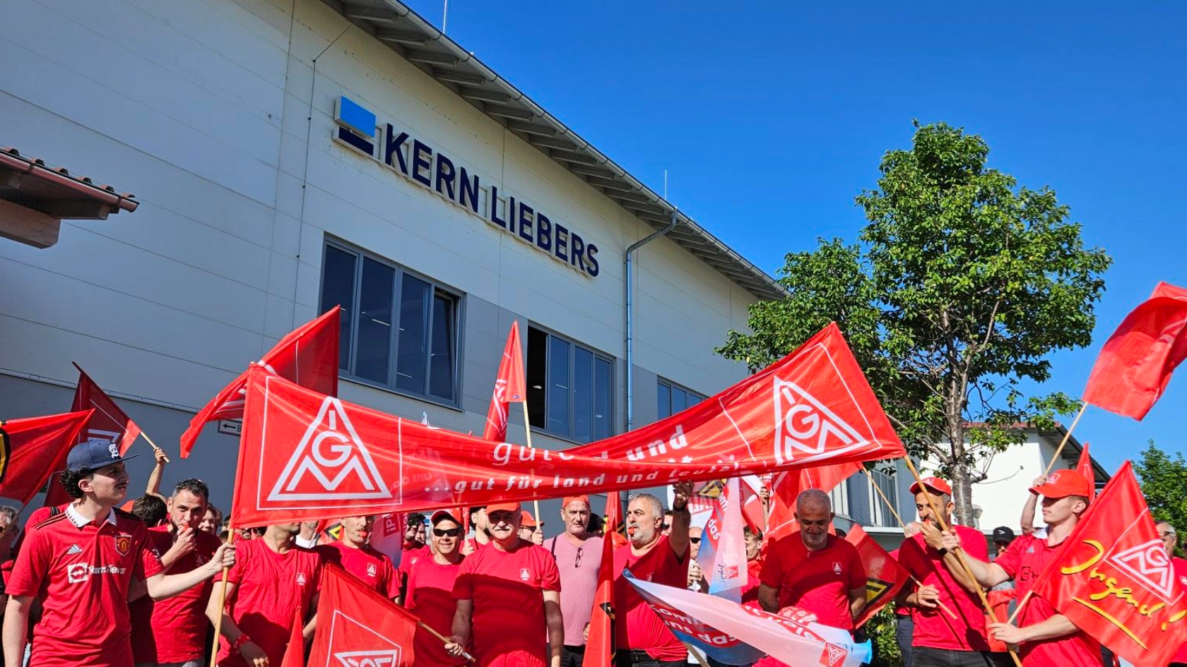 Warnstreik Eberle Rieden