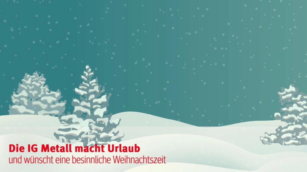 Weihnachtsurlaub