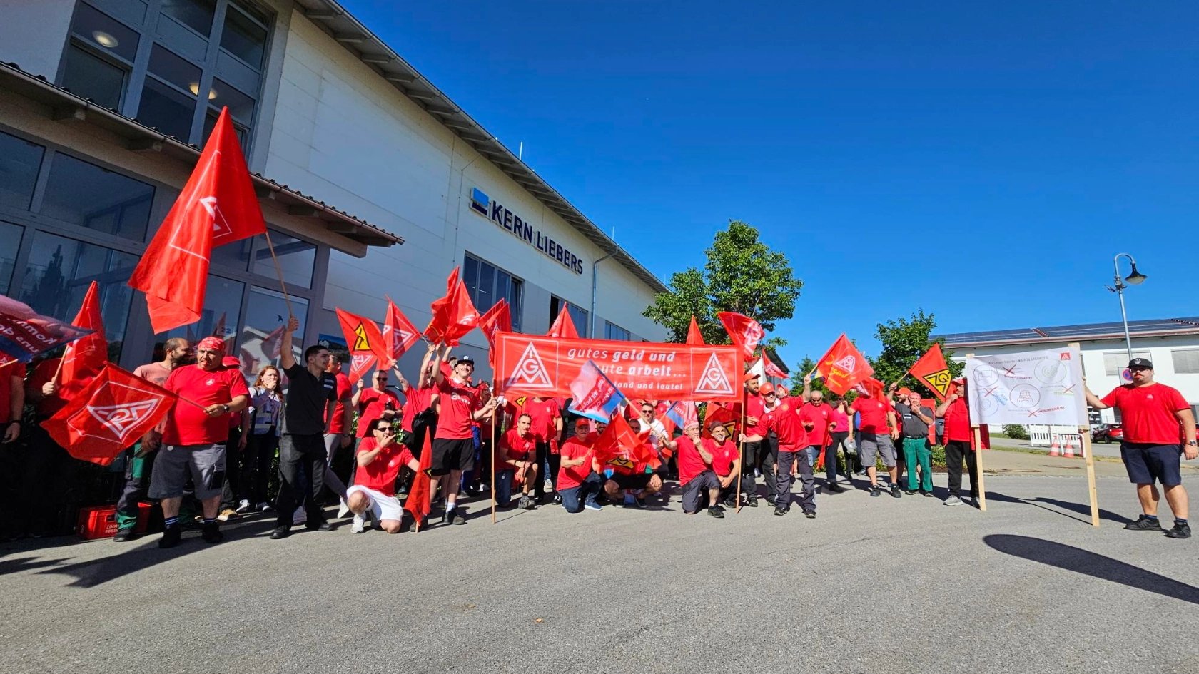 Warnstreik Eberle Rieden