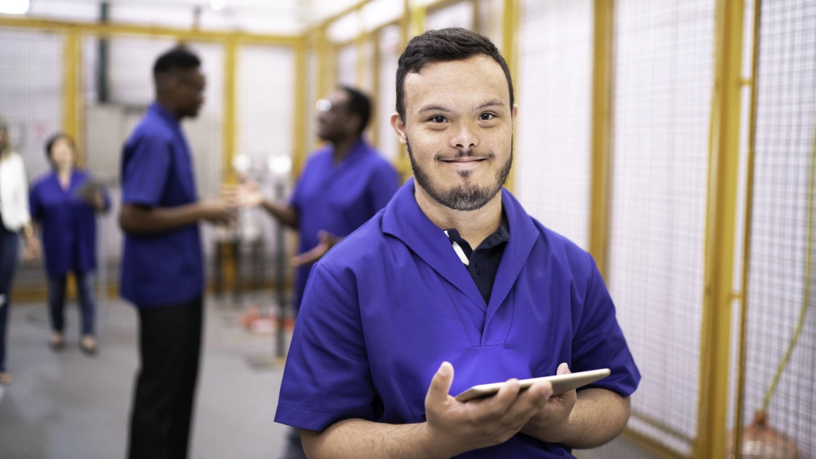 Mitarbeiter mit Lernschwäche im Betrieb