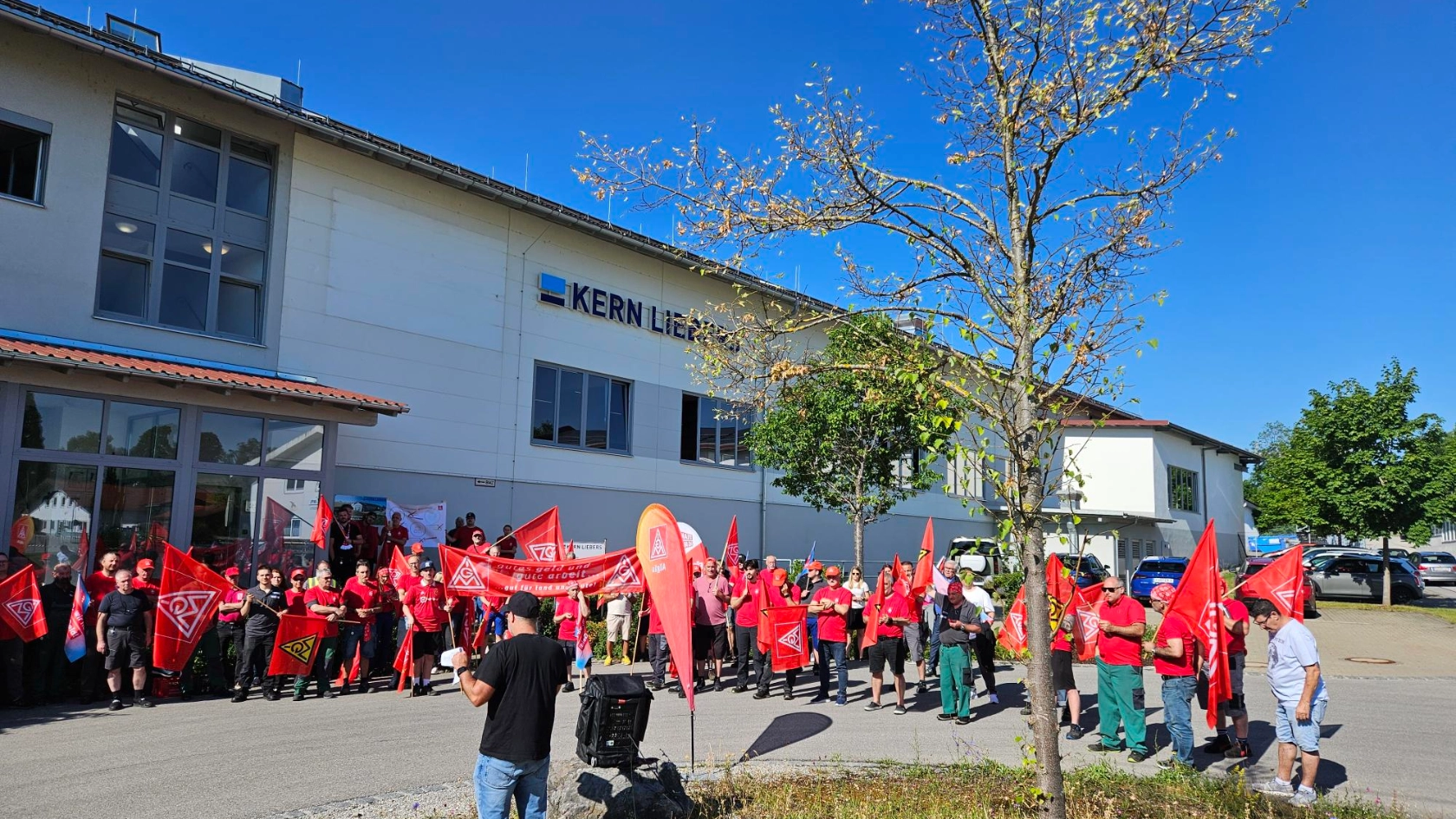 Warnstreik Eberle Rieden