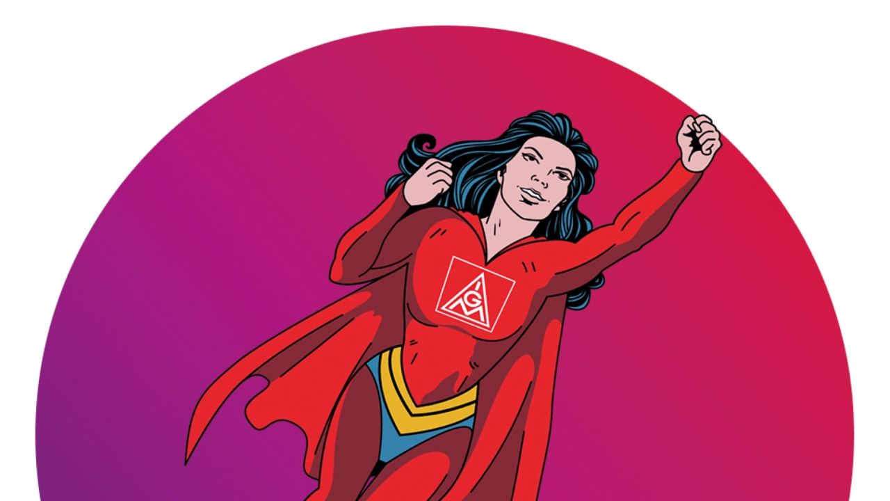 Mehr Gewerkschaft - mehr von allem - Button Frauen