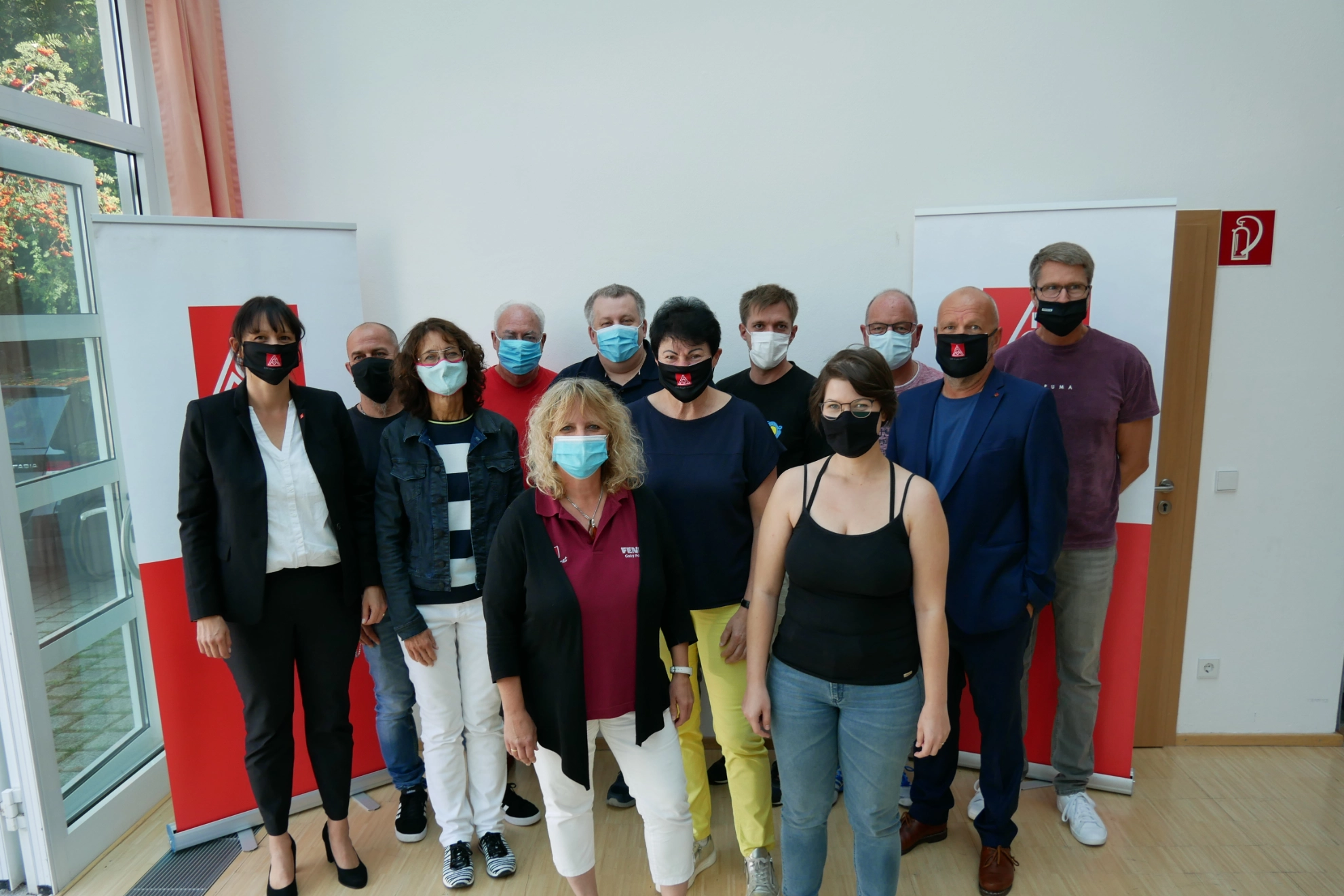 Der neu gewählte Ortsvorstand der IG Metall Allgäu 2020 