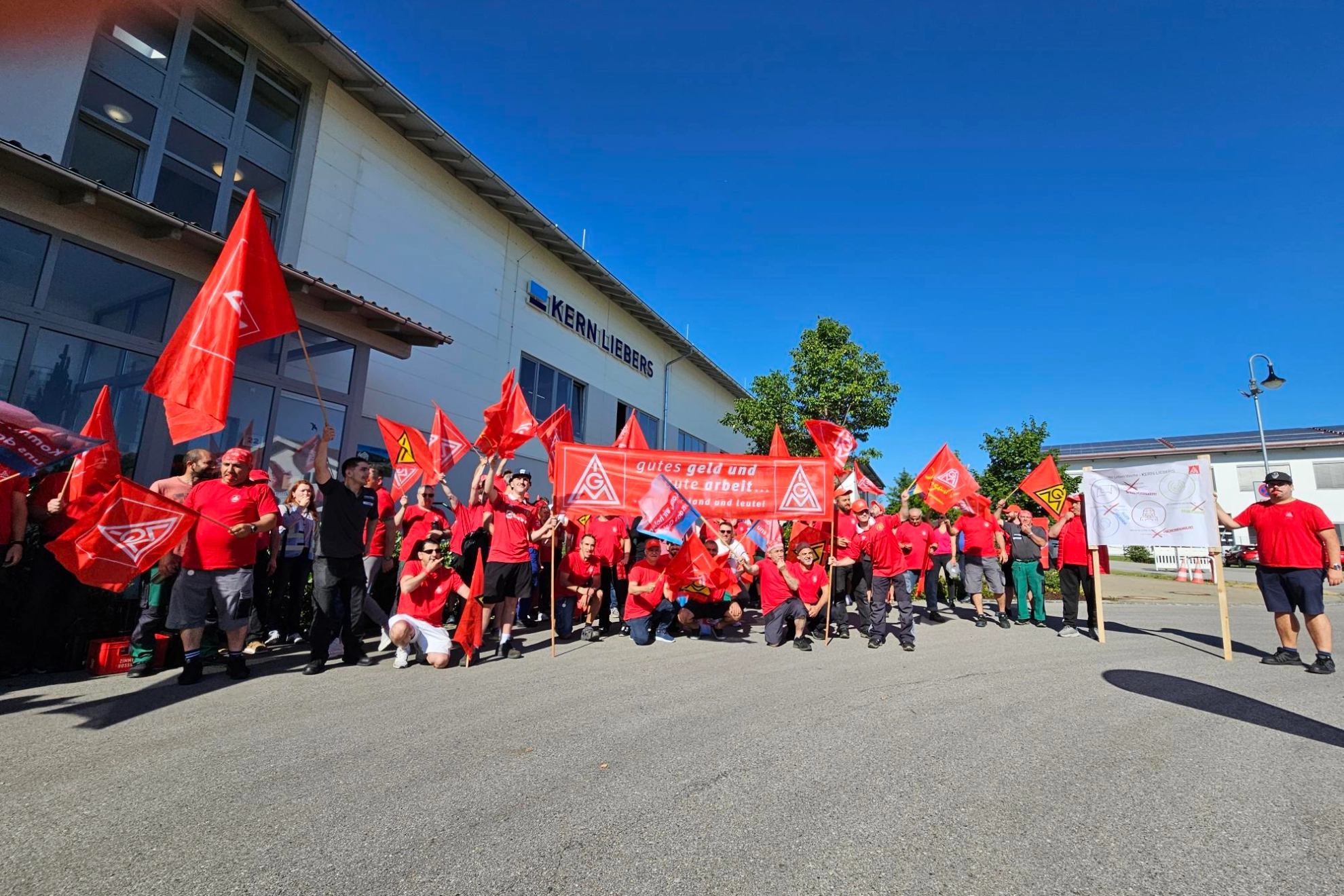 Warnstreik Eberle Rieden