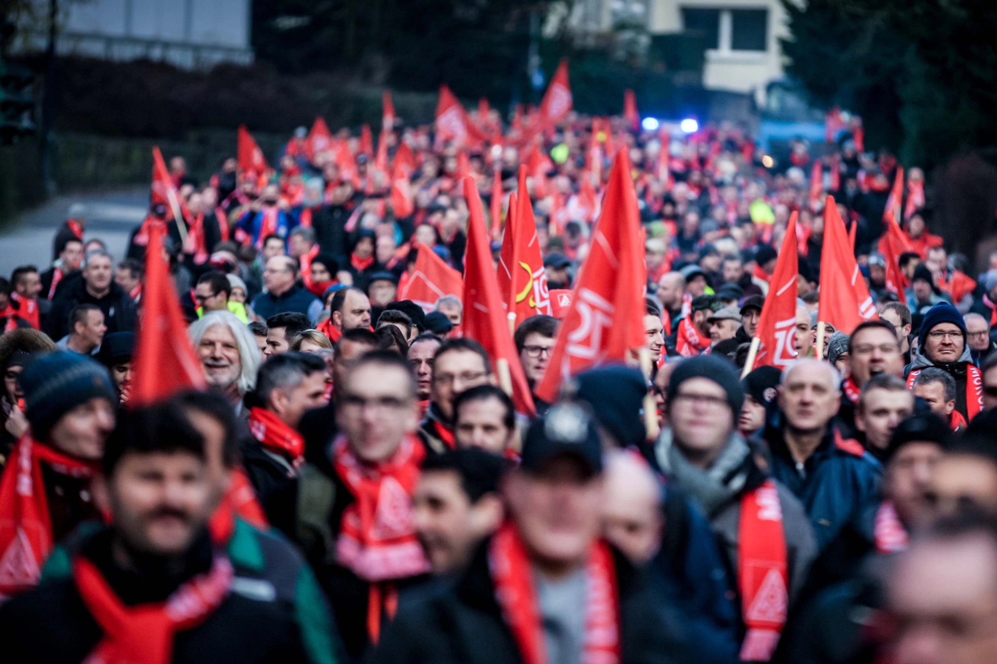 Streik, Menschenmenge, Demonstration