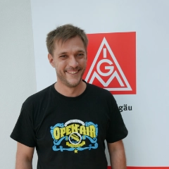 Ortsvorstand IG Metall Allgäu und stellvertretender Betriebsratsvorsitzender bei Bosch Blaichach