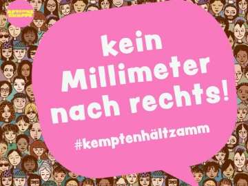 Kein Millimeter nach rechts!