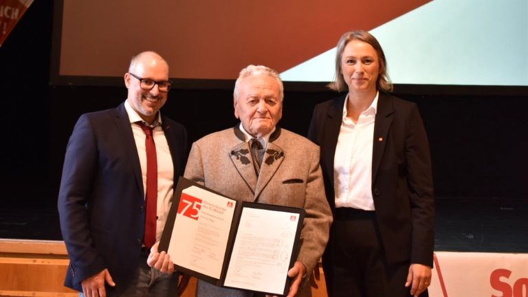 75 Jahre Mitgliedschaft