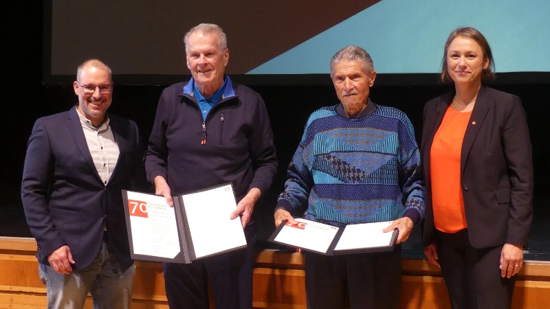 70 Jahre Mitgliedschaft