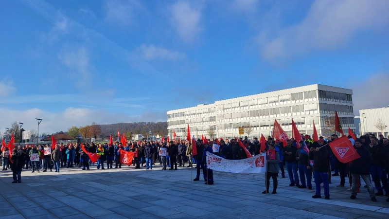 Warnstreik Grob
