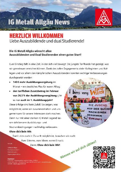 Ausbildungsstart 2025