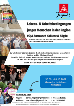 Plakat OJA Austausch