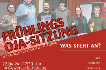 OJA-Sitzung im April